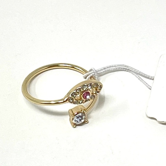 New Free People Evil Eye Midi Ring - Picture 2 of 6